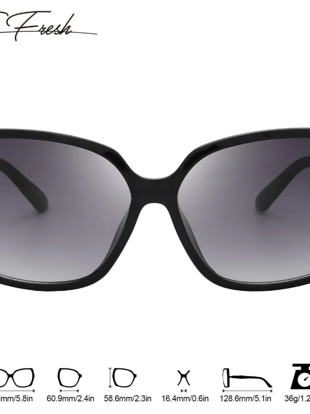 Luxury Women's Gradient Lens Sunglasses with Stylish Crystal Design & Gift Box